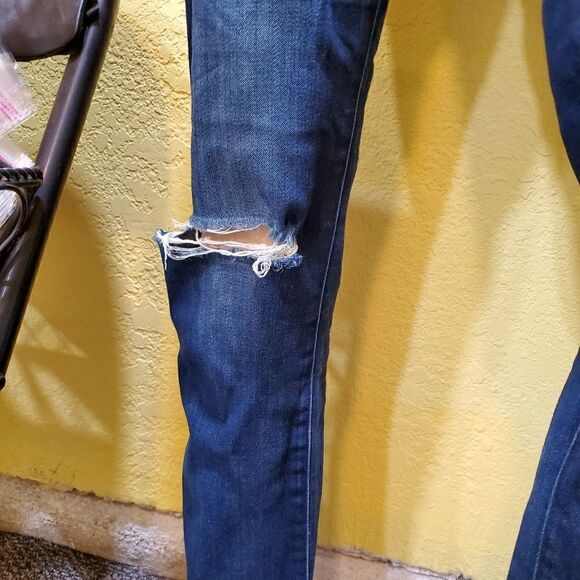 Madewell distressed bootcut jeans  - Picture 7 of 16